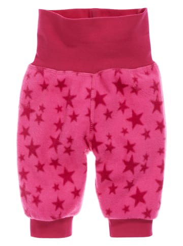 Playshoes Spodnie polarowe w kolorze różowym