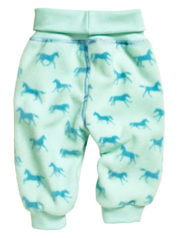 Playshoes Fleece-Hose in Mint