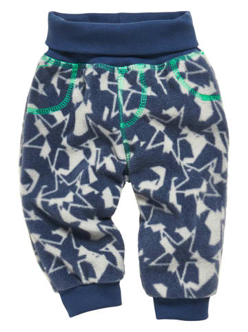 Playshoes Fleece broek donkerblauw