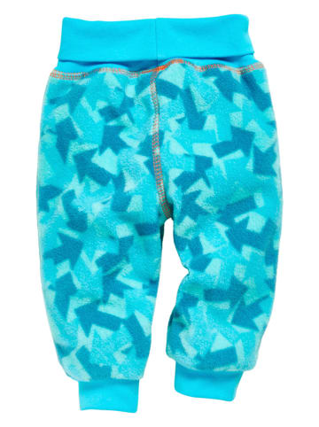 Playshoes Fleece-Hose in Hellblau