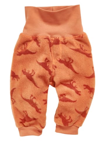 Playshoes Fleece broek oranje