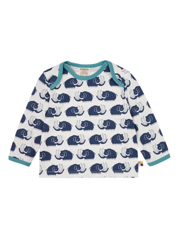 loud + proud Longsleeve "Druck" blauw