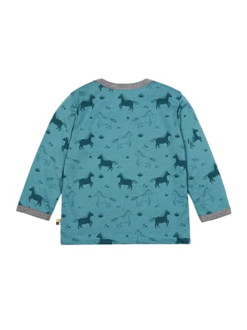 loud + proud Longsleeve in Hellblau