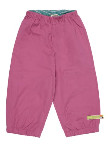 loud + proud Spodnie przeciwdeszczowe w kolorze fioletowym