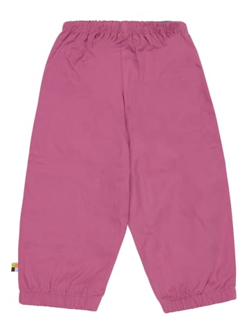 loud + proud Spodnie przeciwdeszczowe w kolorze fioletowym