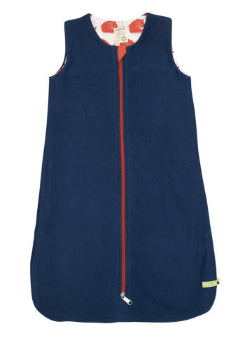 loud + proud Wende-Babyschlafsack in Dunkelblau