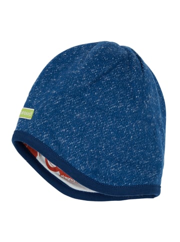 loud + proud Dwustronna czapka w kolorze niebieskim