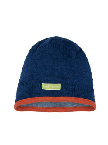 loud + proud Omkeerbare muts blauw