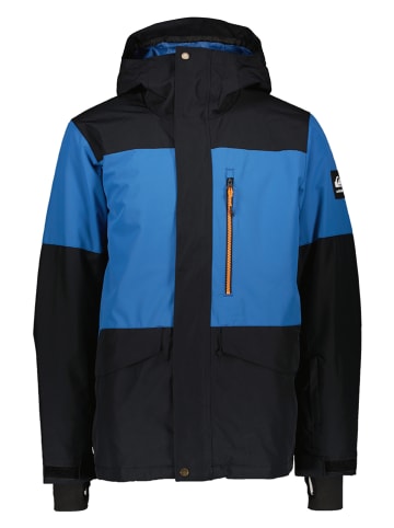 Quiksilver Kurtka narciarska "Kreuzjoch" w kolorze niebiesko-czarnym