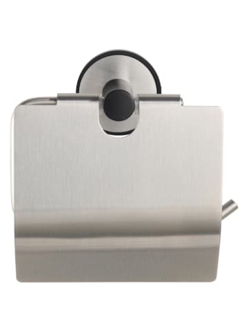 Wenko Roestvrijstalen toiletrolhouder - (B)14 x (H)13 x (D)7 cm