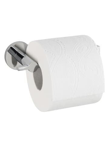 Wenko Toilettenpapierhalter "Isera" in Silber - (B)15,5 x (H)5 x (T)7,5 cm