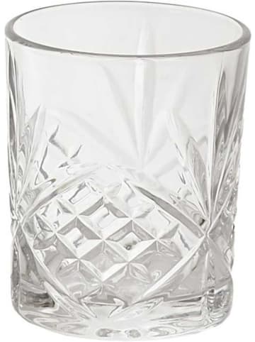 THE HOME DECO FACTORY 6-delige set: glazen transparant - 250 ml