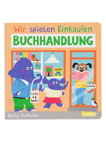 Carlsen Papp-Bilderbuch "Wir spielen Einkaufen: Buchhandlung"