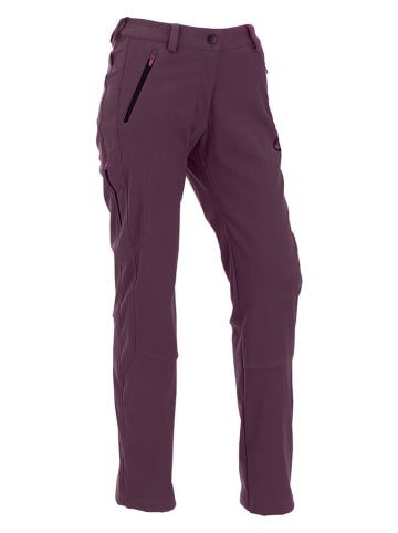 Maul Sport Spodnie softshellowe "Klosters REC" w kolorze fioletowym