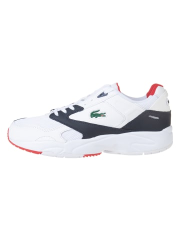 Lacoste Sneakers wit/rood