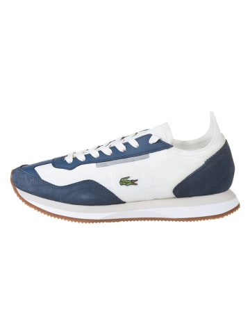 Lacoste Sneakers in Blau/ Weiß