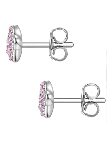 Glanzstücke München Silber-Ohrstecker mit Edelsteinen