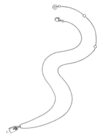 Glanzstücke München Silber-Halskette mit Anhänger - (L)35 cm