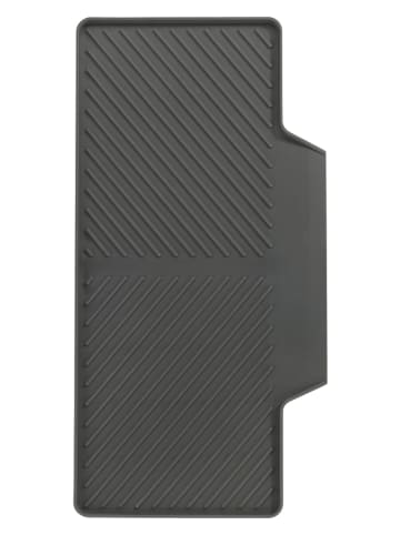 Wenko Afdruipmat "Nelia" grijs - (B)40 x (H)3 x (D)20 cm