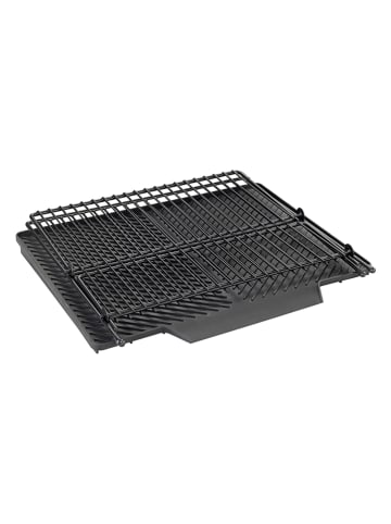 Wenko Abtropfgestell "Nelia" in Schwarz - (B)40 x (H)25 x (T)34 cm