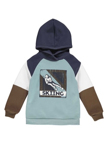 Fred´s World by GREEN COTTON Hoodie in Hellblau