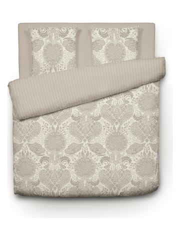 CXL by Christian Lacroix 2er-Set: Satin-Bettwäsche-Sets in Taupe