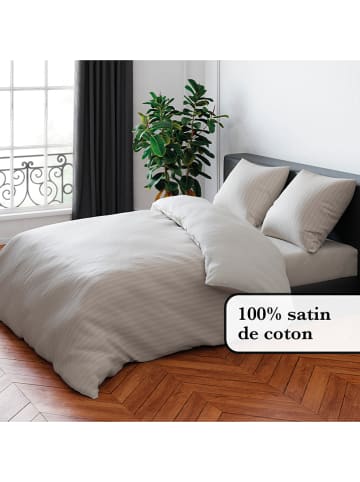 CXL by Christian Lacroix 2er-Set: Satin-Bettwäsche-Sets in Taupe