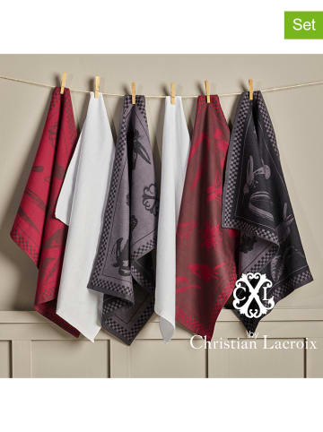 CXL by Christian Lacroix 2-delige set: theedoeken wit