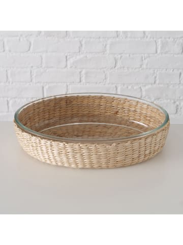 Boltze Schale "Forno" in Hellbraun - (L)31 x (B)22 cm