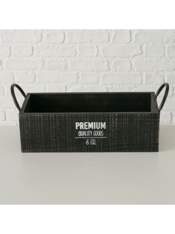 Boltze Skrzynki (2 szt.) "Premium" w kolorze czarnym