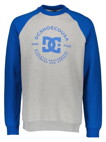 DC Sweatshirt in Blau/ Grau