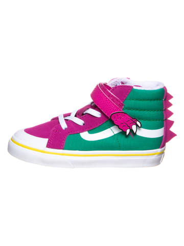 Vans Sneakers in Grün/ Pink