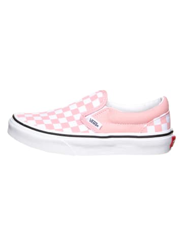 Vans Instappers lichtroze/wit