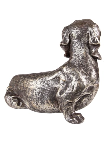 Clayre & Eef Decoratief figuur "Hond" lichtbruin - (B)27 x (H)23 x (D)15 cm