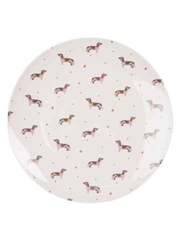 Clayre & Eef Dinerbord crème - Ø 26 cm