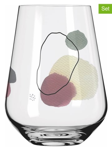 RITZENHOFF 2-delige set: glazen "Sommerwendtraum" meerkleurig - 540 ml