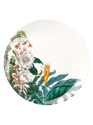 Maxwell & Williams 12-delig combinatieservies "Bladeren" groen/wit