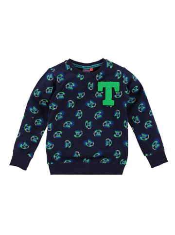 Tom-Du Sweatshirt in Dunkelblau/ Bunt