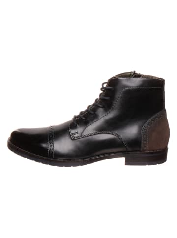 Bugatti Leren boots "Lussorio Evo" zwart