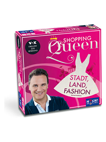 HUCH! Kartenspiel "Shopping Queen - Stadt, Land, Fashion" -ab 6 Jahren