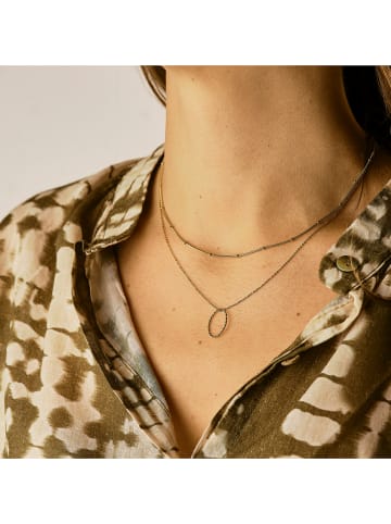 Bastille baobab Halskette "Francesca" mit Schmuckelementen - (L)41 cm