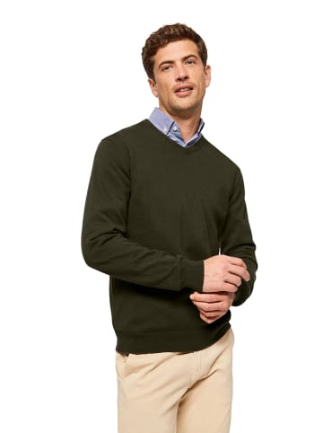 Polo Club Sweter w kolorze oliwkowym