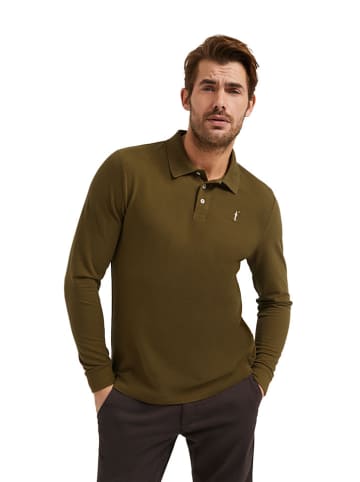 Polo Club Koszulka polo w kolorze oliwkowym
