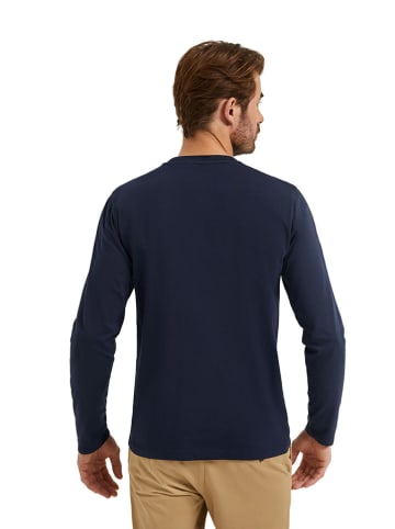 Polo Club Longsleeve in Dunkelblau