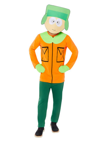 amscan 3-częściowy kostium "Kyle" w kolorze pomarańczowo-zielonym