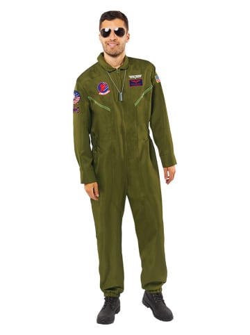 amscan Kombinezon kostiumowy "Top Gun Maverick" w kolorze khaki