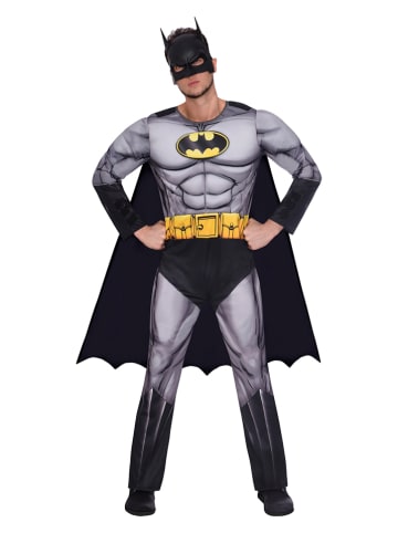 amscan 2-częściowy kostium "Batman Classic" w kolorze czarno-szarym