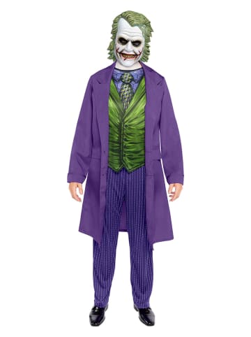 amscan 2-delig kostuum "Joker Movie" paars
