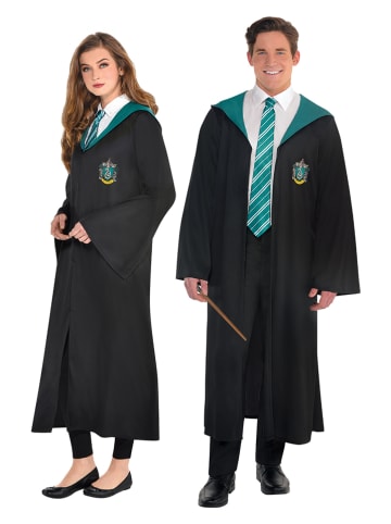 Carnival Party Peleryna kostiumowa "Slytherin" w kolorze czarno-zielonym