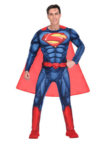 amscan Kostuumpak "Superman Classic" donkerblauw/rood